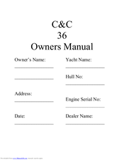 C&C 36 Owner's Manual