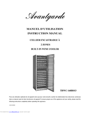 Avantgarde TBWC-168BSS3 Instruction Manual