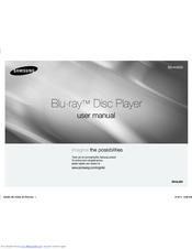 Samsung BD-H4500 User Manual