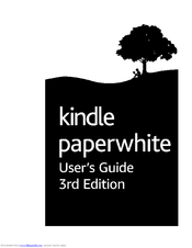 Amazon KINDLE PAPERWHITE - Manuals | ManualsLib