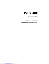 Scalemaster Softline 150C Installation & Operation Manual