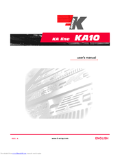 K-array KA10 User Manual