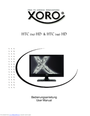 Xoro HTC 2442 HD User Manual