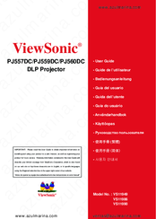 ViewSonic PJ559DC User Manual