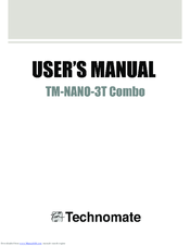 Technomate TM-Nano-3T Combo User Manual