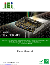IEI Technology HYPER-BT User Manual