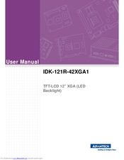 Advantech IDK-121R-42XGA1 User Manual