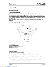 Jung FM-GATE-IP Operating Instructions Manual