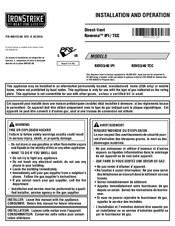 IronStrike Ravenna RDV33 IPI Installation And Operation Manual