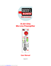 Arrel Audio R-501 Elite User Manual