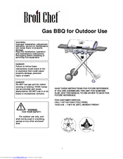 Broil King 10107997 Instructions For Use Manual