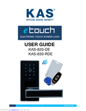 KA Security KAS-820-DE User Manual