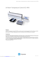 LK Systems ICS-RF8 Assembly Instructions Manual