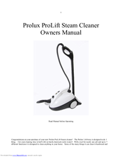 Prolux ProLift Owner's Manual