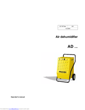 Wacker Neuson AD Series Operator's Manual