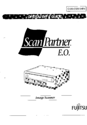 Fujitsu ScanPartner Operator's Manual