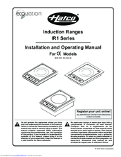 Hatco IRB1-3000 Installation And Operating Manual