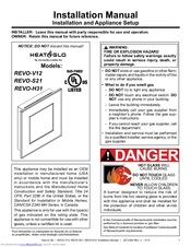 Heat & Glo REVO-S21 Installation Manual