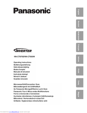 Panasonic NN-CT850W Operating Instructions Manual