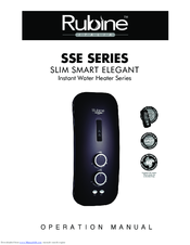 Rubine SSE SERIES Operation Manual
