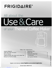 Frigidaire FPTC10D7NS Use & Care Manual