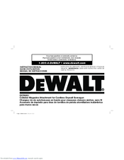 DeWalt DCF621 Instruction Manual