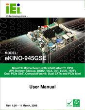 IEI Technology eKINO-945GSE User Manual