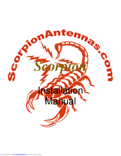 SCORPION SA- 680 Installation Manual