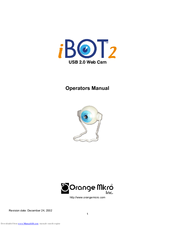 Orange Micro iBOT2 Operator's Manual