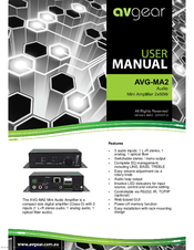 AVGear AVG-MA2 User Manual