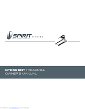 Spirit CT850 ENT Owner's Manual