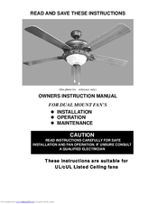 Tuscany 54-3561 Owner's Instruction Manual