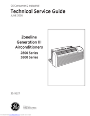 Ge Zoneline Generation-3 2800 Series Service Manual