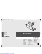 Bosch GKT 55 GCE Original Instructions Manual