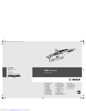 Bosch GWS 24-300 J PROFESSIONAL Original Instructions Manual