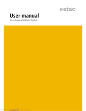 Etac Twin lag User Manual