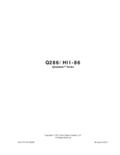 Allen Organ Company Q286/HII-86 User Manual