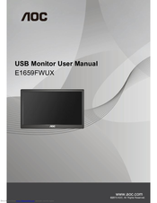 AOC E1659FWUX User Manual