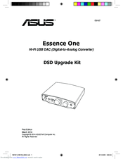 Asus Essence One Series Manual