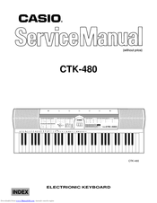 Casio CTK-480 Service Manual