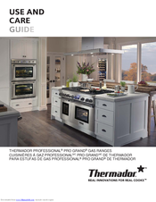 Thermador Professional PRO-HARMONY PRG36 Use And Care Manual