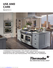 Thermador Professional PRO-HARMONY PRG48 Use And Care Manual