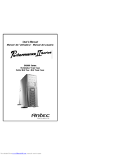 Antec SX800II Series User Manual