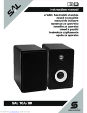 Somogyi SAL 10A/BK Instruction Manual