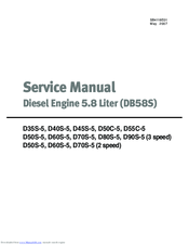 Doosan D80S-5 Service Manual