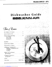 Jenn-Air DW761B Manual