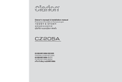Clarion CZ205A Owners And Installation Manual