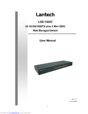 Lantech LGS-1424C User Manual