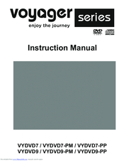 Voyager VYDVD9 Instruction Manual