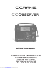 C. Crane CC Observer Instruction Manual